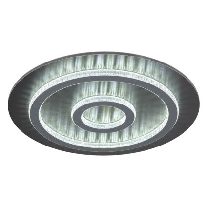 Globo - Dæmpbar LED-loftlampe LED/40W/230V 3000-6500K Ø 45 cm antracit + fjernbetjening