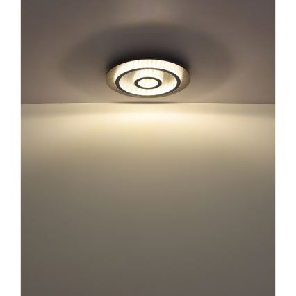 Globo - Dæmpbar LED-loftlampe LED/40W/230V 3000-6500K Ø 45 cm antracit + fjernbetjening