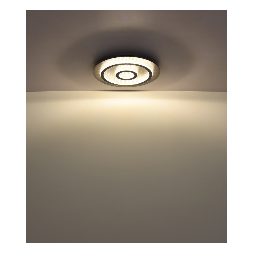 Globo - Dæmpbar LED-loftlampe LED/40W/230V 3000-6500K Ø 45 cm antracit + fjernbetjening