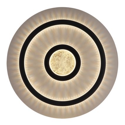 Globo - Dæmpbar LED-loftlampe LED/40W/230V 3000-6500K Ø 45 cm sort + fjernbetjening