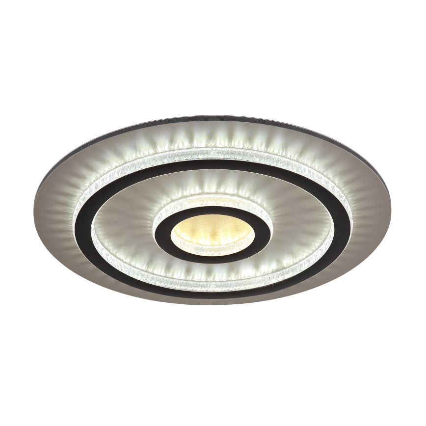 Globo - Dæmpbar LED-loftlampe LED/40W/230V 3000-6500K Ø 45 cm sort + fjernbetjening