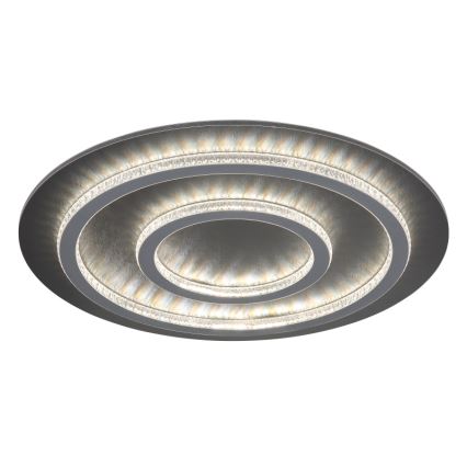 Globo - LED-dæmpbar loftlampe LED/60W/230V 3000-6500K Ø 55 cm antracit + fjernbetjening