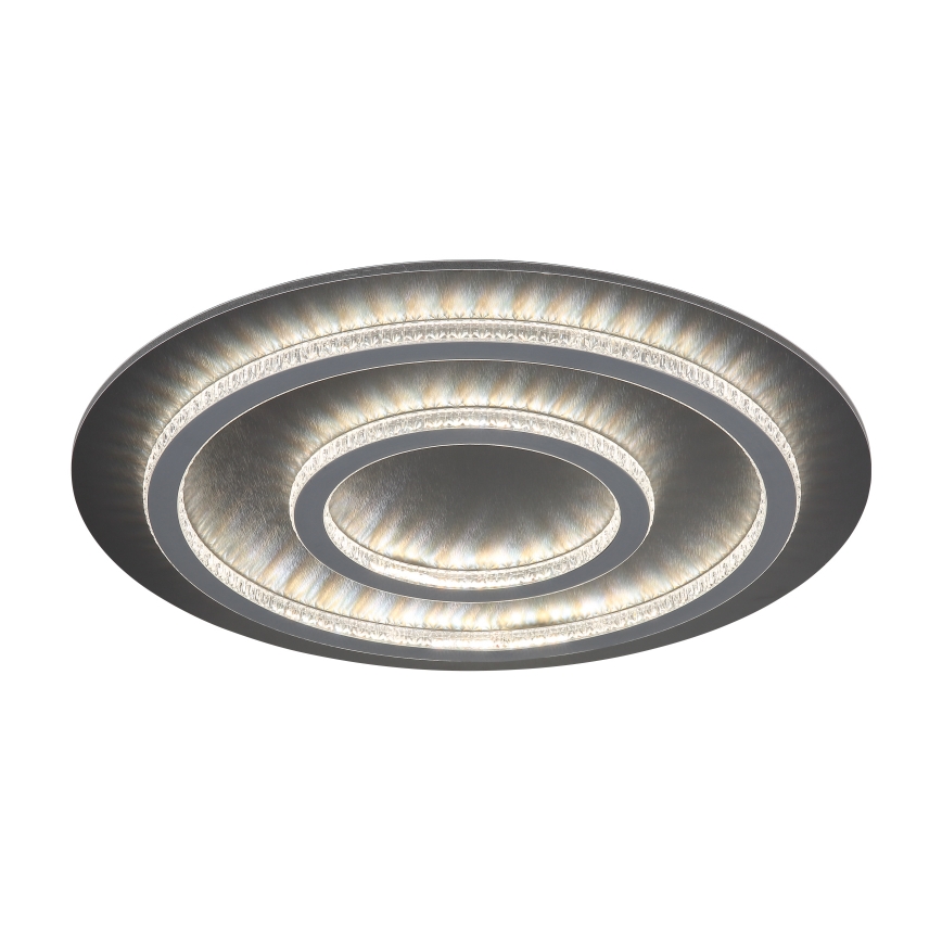 Globo - LED-dæmpbar loftlampe LED/60W/230V 3000-6500K Ø 55 cm antracit + fjernbetjening