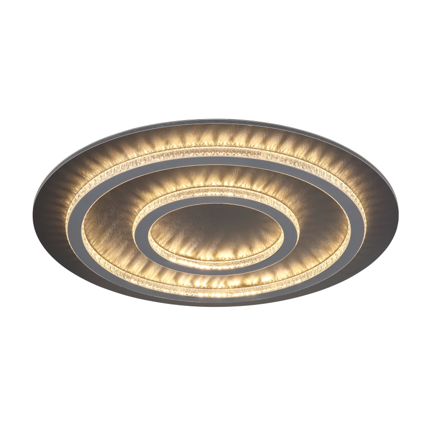 Globo - LED-dæmpbar loftlampe LED/60W/230V 3000-6500K Ø 55 cm antracit + fjernbetjening