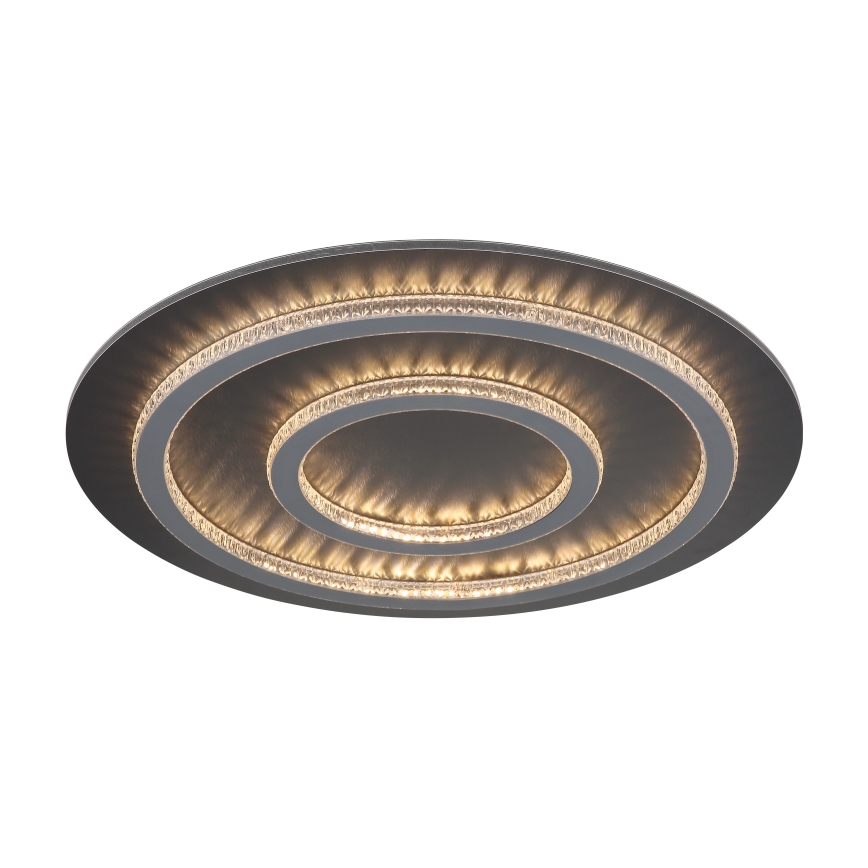Globo - LED-dæmpbar loftlampe LED/60W/230V 3000-6500K Ø 55 cm antracit + fjernbetjening