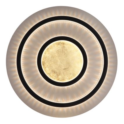 Globo - Dæmpbar LED-loftlampe LED/60W/230V 3000-6500K Ø 55 cm sort + fjernbetjening