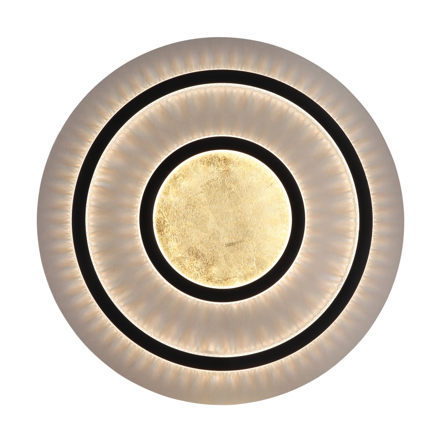 Globo - Dæmpbar LED-loftlampe LED/60W/230V 3000-6500K Ø 55 cm sort + fjernbetjening