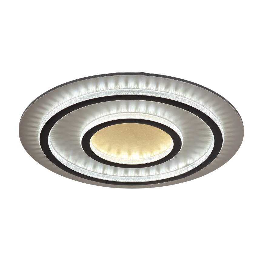 Globo - Dæmpbar LED-loftlampe LED/60W/230V 3000-6500K Ø 55 cm sort + fjernbetjening