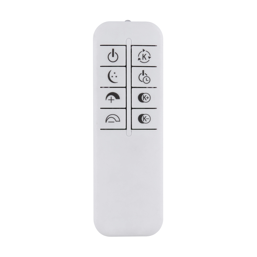 Globo - Dæmpbar LED-loftlampe LED/60W/230V 3000-6500K Ø 55 cm sort + fjernbetjening