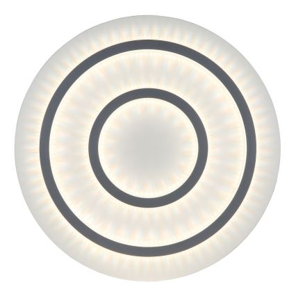 Globo - Dæmpbar LED-loftlampe LED/60W/230V 3000-6500K Ø 55 cm hvid + fjernbetjening
