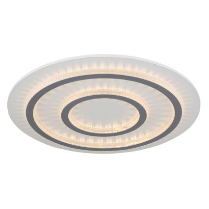 Globo - Dæmpbar LED-loftlampe LED/60W/230V 3000-6500K Ø 55 cm hvid + fjernbetjening