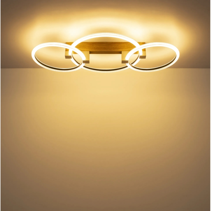 Globo - LED loftlampe LED/40W/230V 3000K 76,1x38 cm brun