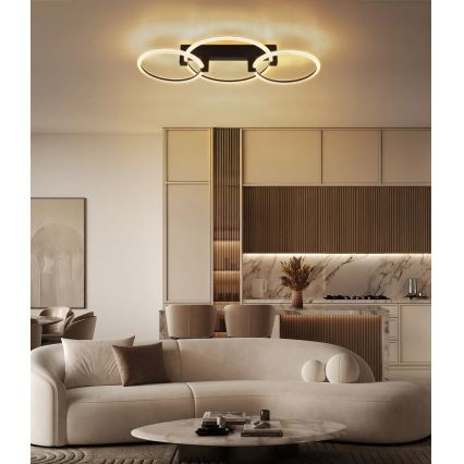 Globo - LED loftlampe LED/40W/230V 3000K 76,1x38 cm sort