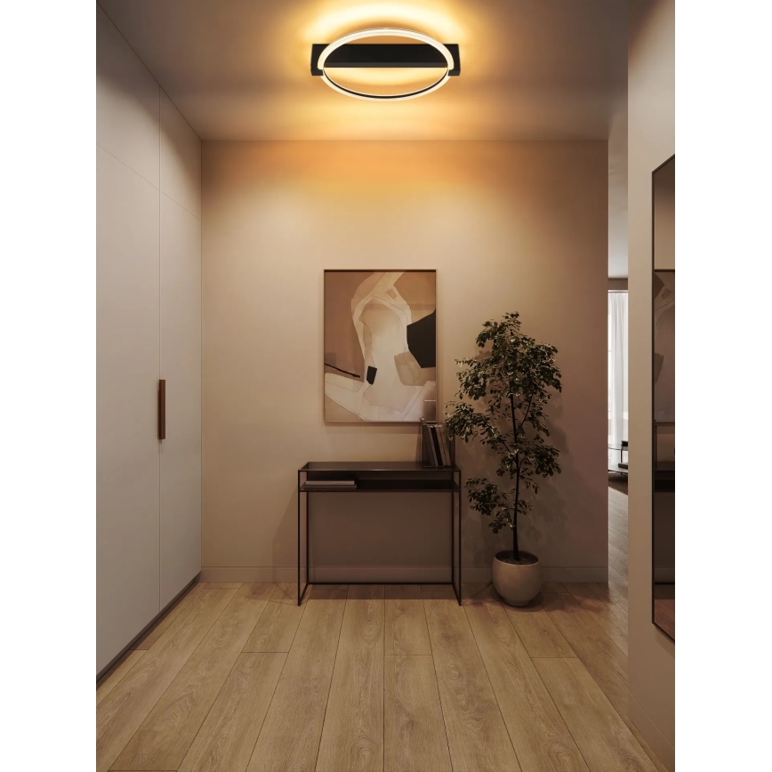 Globo - LED loftlampe LED/15W/230V 3000K 41,4x38 cm sort