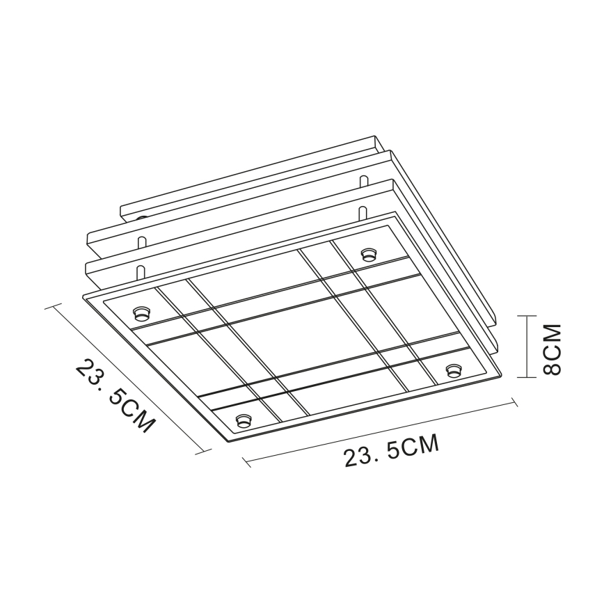 Globo - Loftlampe 1xE27/60W/230V