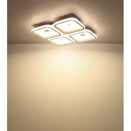 Globo - Dæmpbar LED-loftlampe LED/55W/230V 2700-6000K 54x54 cm + fjernbetjening