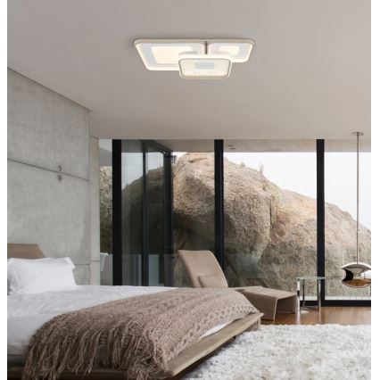 Globo - Dæmpbar LED-loftlampe LED/55W/230V 2700-6000K 65x45,5 cm + fjernbetjening