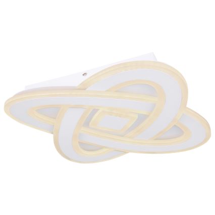 Globo - LED loftlampe dæmpbar LED/36W/230V 3000-6000K diameter 50 cm hvid + fjernbetjening