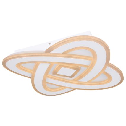 Globo - LED loftlampe dæmpbar LED/36W/230V 3000-6000K diameter 50 cm hvid + fjernbetjening