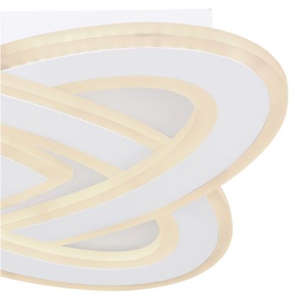 Globo - LED loftlampe dæmpbar LED/36W/230V 3000-6000K diameter 50 cm hvid + fjernbetjening