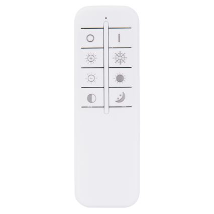 Globo - LED loftlampe dæmpbar LED/36W/230V 3000-6000K diameter 50 cm hvid + fjernbetjening