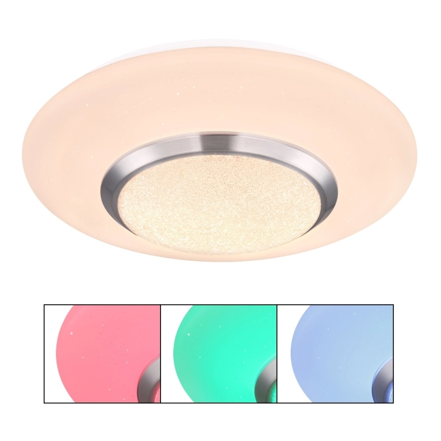 Globo - LED RGBW dæmpbar loftlampe LED/18W/230V 3000 K Ø 34 cm