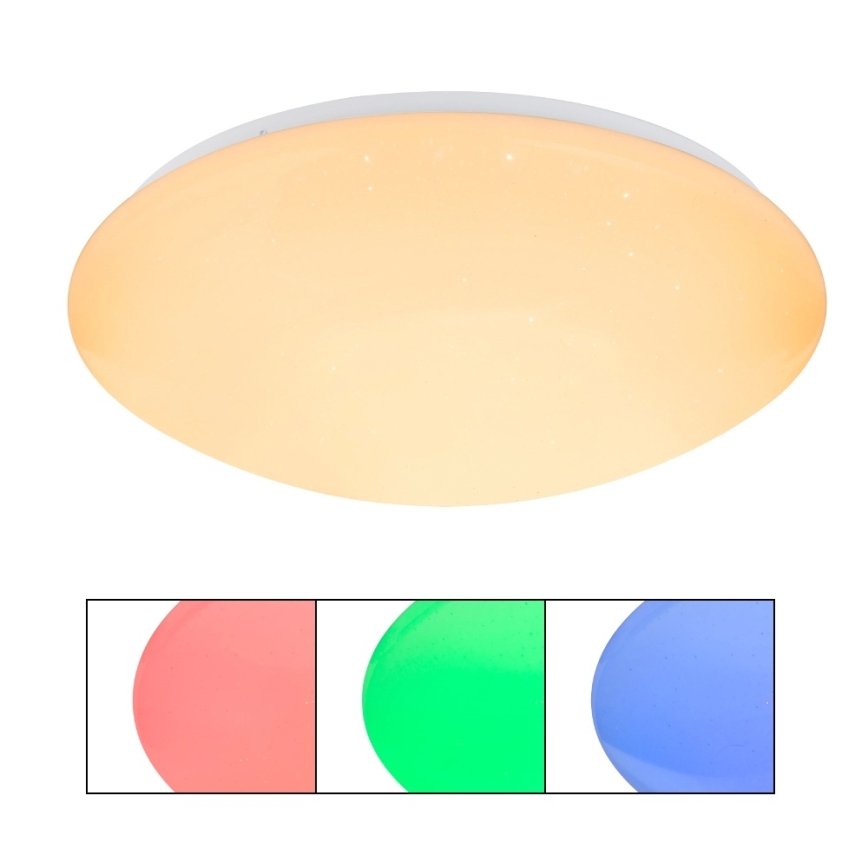 Globo - LED RGB dæmpbar loftlampe LED/24W/230V + LED/8W 2700-6500K Ø 41 cm + fjernbetjening