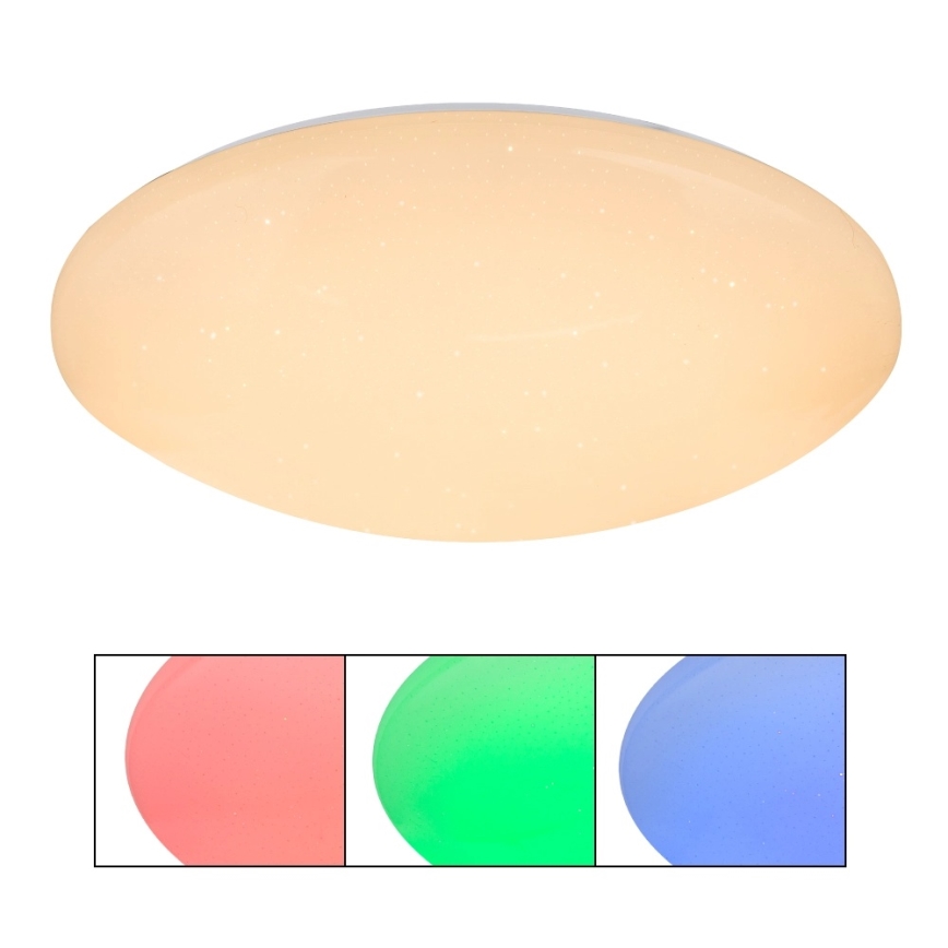 Globo - LED RGB dæmpbar loftlampe LED/48W/230V + LED/10W 2700-6500K Ø 50 cm + fjernbetjening
