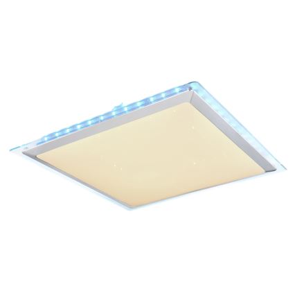 Globo - LED RGB Lampe dæmpbar LED/48W/230V+LED/4,5W/230V 3000-6000K + fjernbetjening