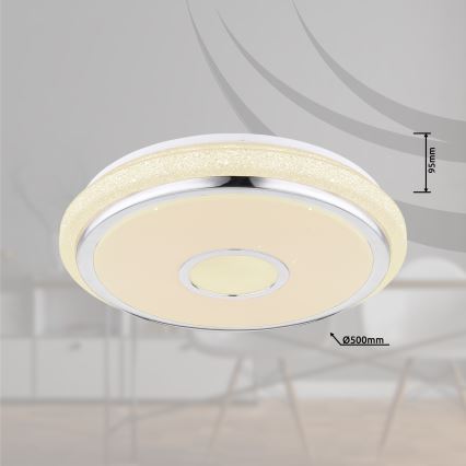 Globo - LED loftlampe dæmpbar LED/40W/230V 2700-6500K + fjernbetjening