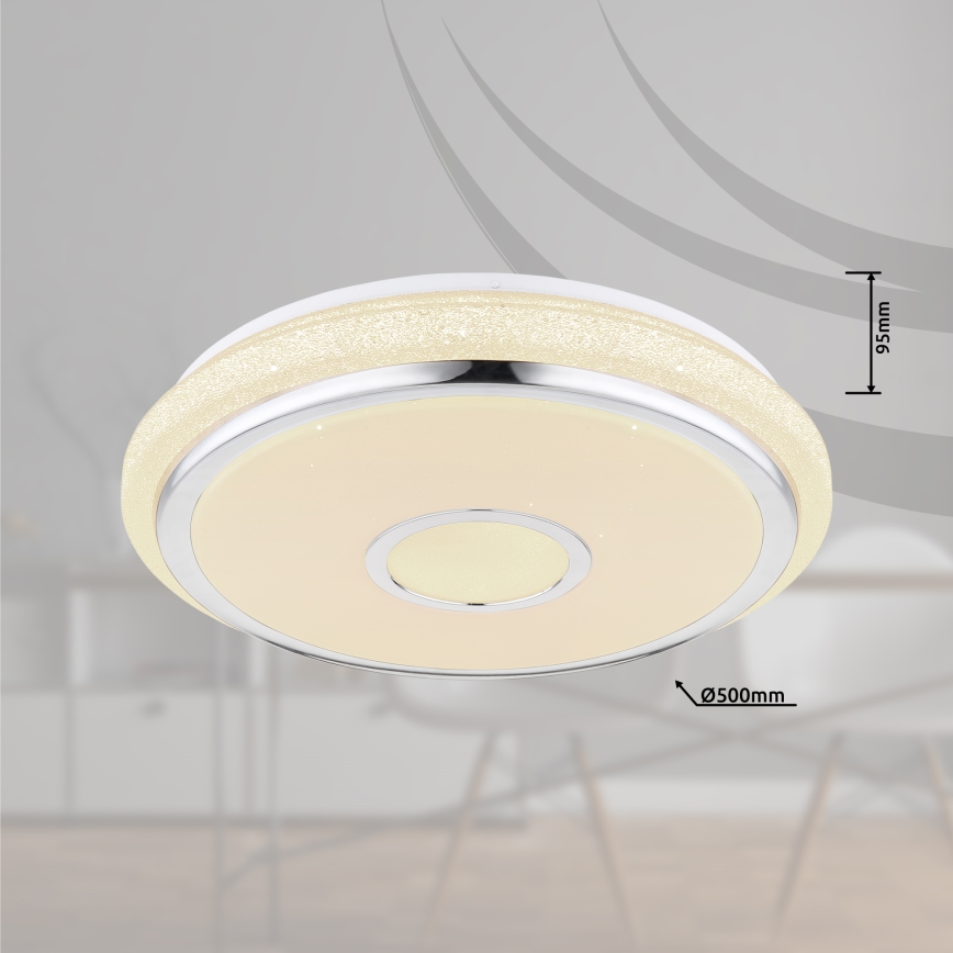 Globo - LED loftlampe dæmpbar LED/40W/230V 2700-6500K + fjernbetjening