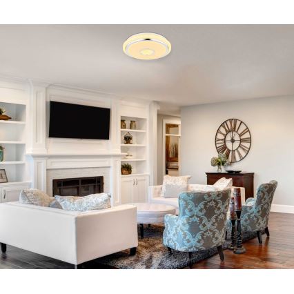 Globo - Dæmpbar LED-loftlampe LED/40W/230V 2700-6500K + fjernbetjening