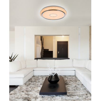 Globo - Dæmpbar LED-loftlampe LED/40W/230V 2700-6500K + fjernbetjening