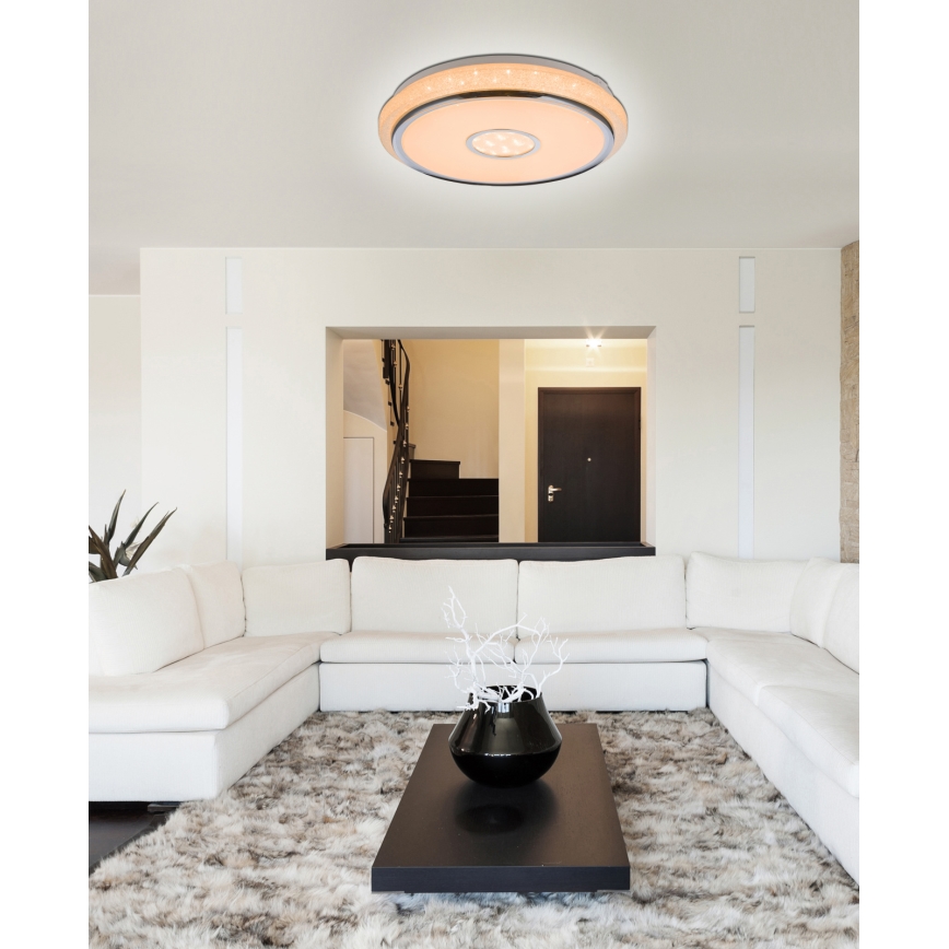 Globo - Dæmpbar LED-loftlampe LED/40W/230V 2700-6500K + fjernbetjening