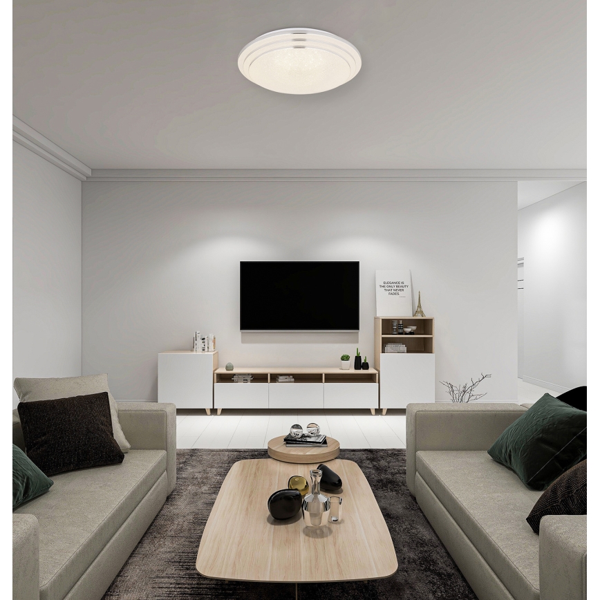 Globo - LED loftlampe dæmpbar LED/18W/230V diameter 40 cm 2700-6500K + fjernbetjening