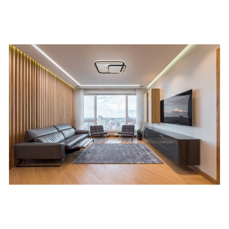 Globo 48459-48 - Dæmpbar LED-loftlampe ANI LED/48W/230V 2700-6000K 48x52 cm + fjernbetjening