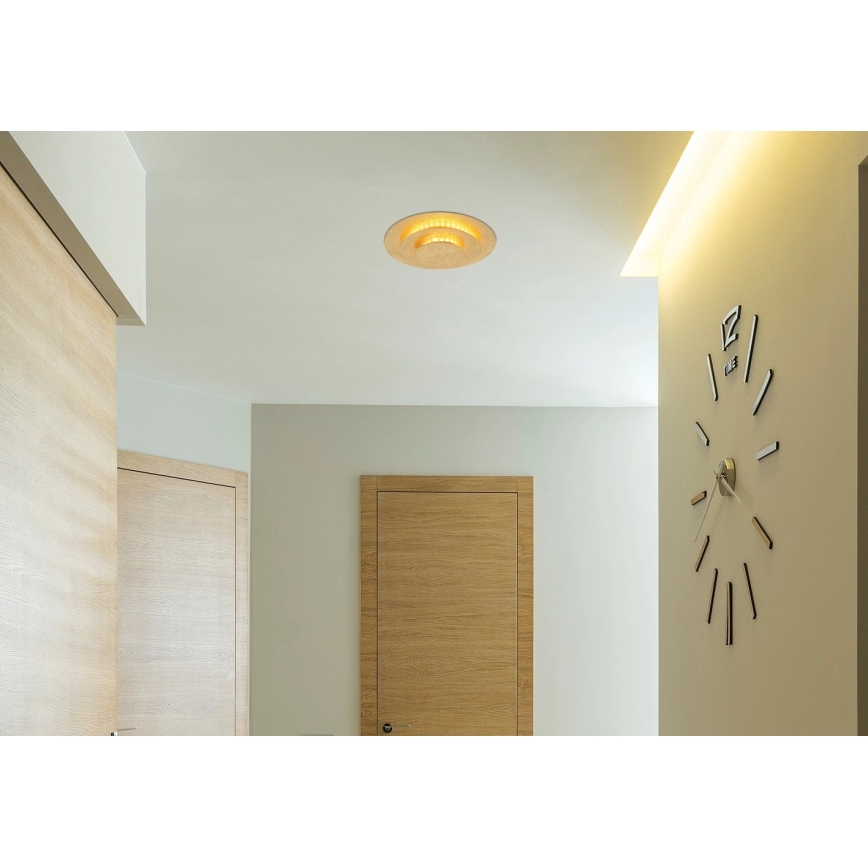 Globo - LED loftlampe LED/18W/230V 3000K Ø 18 cm guld