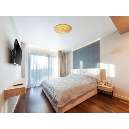 Globo - LED loftlampe LED/24W/230V 3000K Ø 35 cm guld
