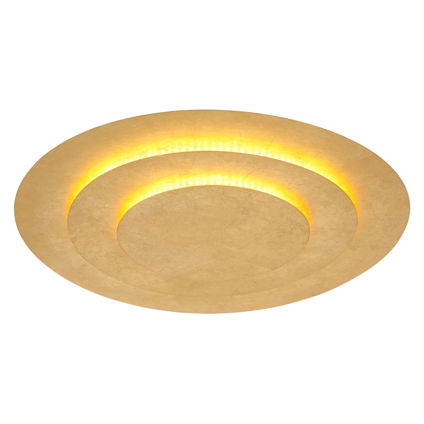 Globo - LED-loftlampe, 40 W, 230 V, 3000 K, Ø 49 cm, guldfarvet