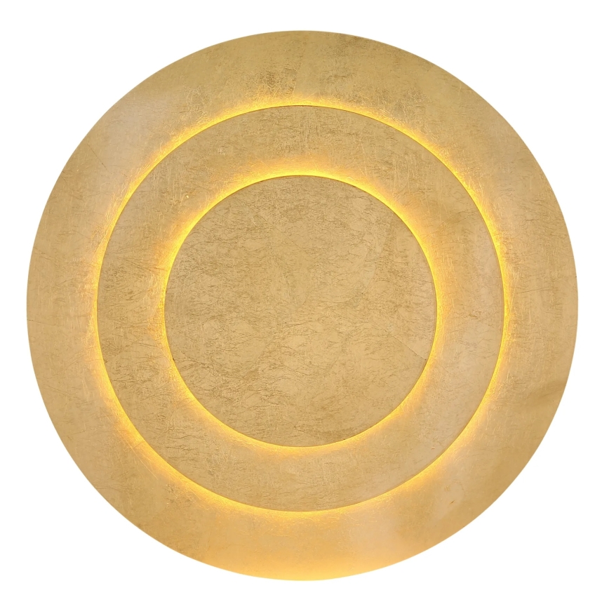 Globo - LED-loftlampe, 40 W, 230 V, 3000 K, Ø 49 cm, guldfarvet