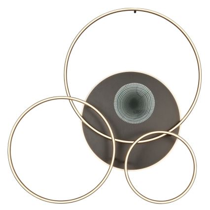 Globo - LED loftlampe dæmpbar LED/70W/230V 2700-6500K guldfarvet + fjernbetjening