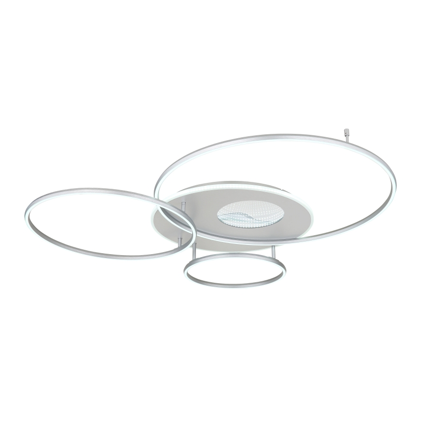 Globo - Dæmpbar LED-loftlampe LED/70W/230V 2700-6500K mat krom + fjernbetjening