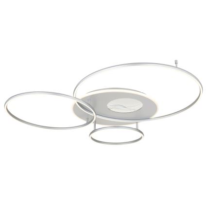 Globo - LED loftlampe dæmpbar LED/70W/230V 2700-6500K mat krom + fjernbetjening