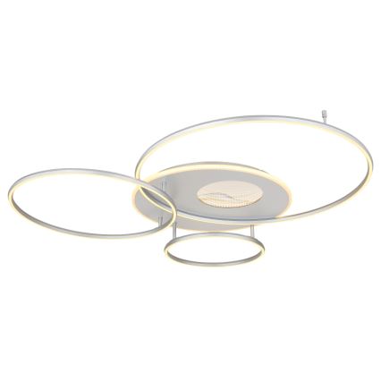 Globo - LED loftlampe dæmpbar LED/70W/230V 2700-6500K mat krom + fjernbetjening
