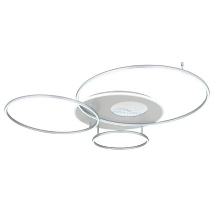 Globo - LED loftlampe dæmpbar LED/70W/230V 2700-6500K mat krom + fjernbetjening