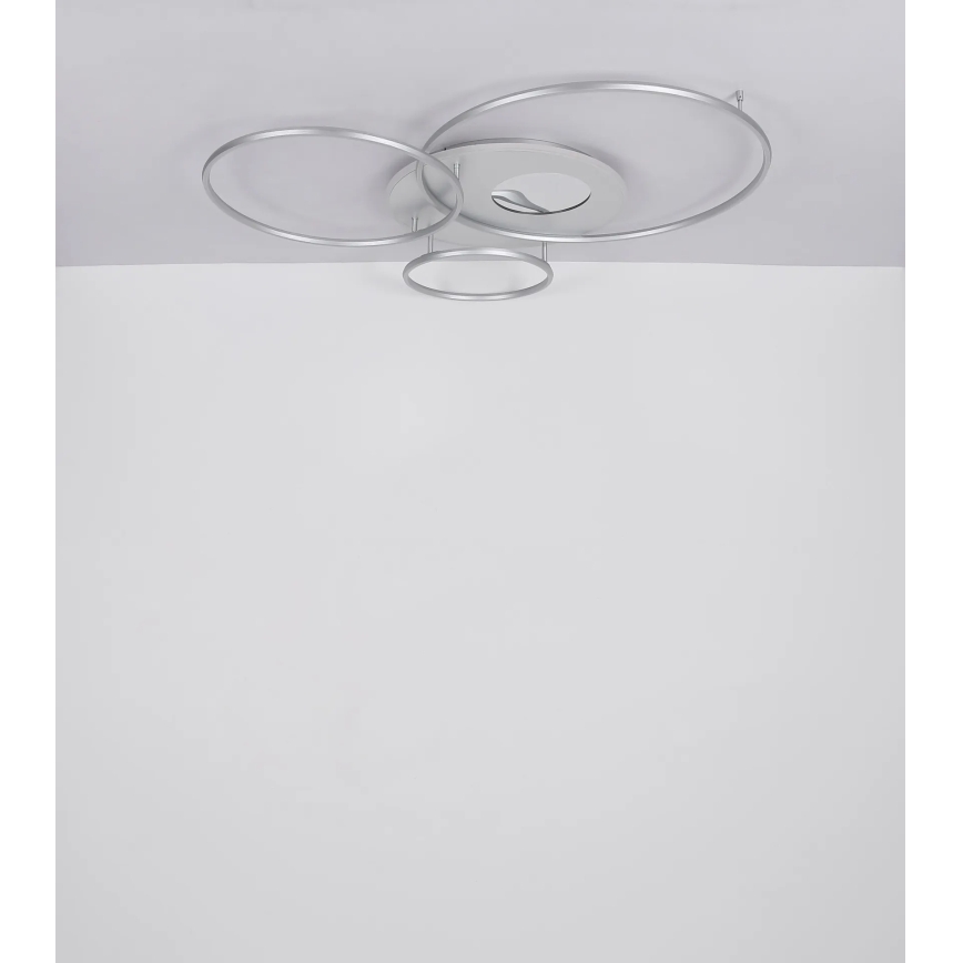 Globo - Dæmpbar LED-loftlampe LED/70W/230V 2700-6500K Wi-Fi Tuya mat krom + fjernbetjening