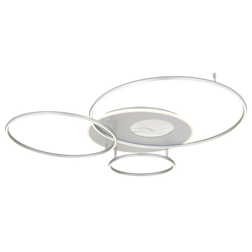 Globo - Dæmpbar LED-loftlampe LED/70W/230V 2700-6500K Wi-Fi Tuya mat krom + fjernbetjening