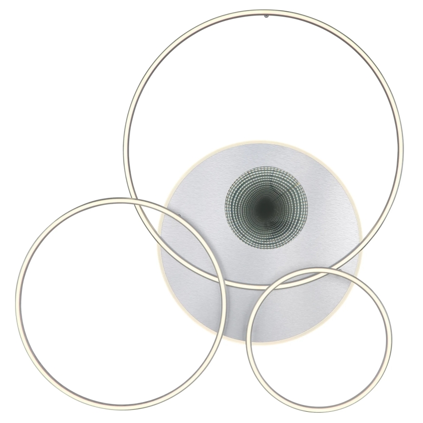 Globo - Dæmpbar LED-loftlampe LED/70W/230V 2700-6500K Wi-Fi Tuya mat krom + fjernbetjening