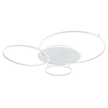 Globo - LED dæmpbar loftlampe LED/70W/230V 2700-6000K 105x26,5 cm sølv + fjernbetjening