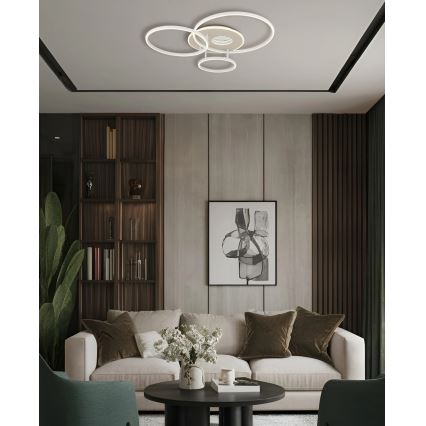 Globo - Dæmpbar LED-loftlampe LED/40W/230V 2700-6500K 70x80,7 cm + fjernbetjening